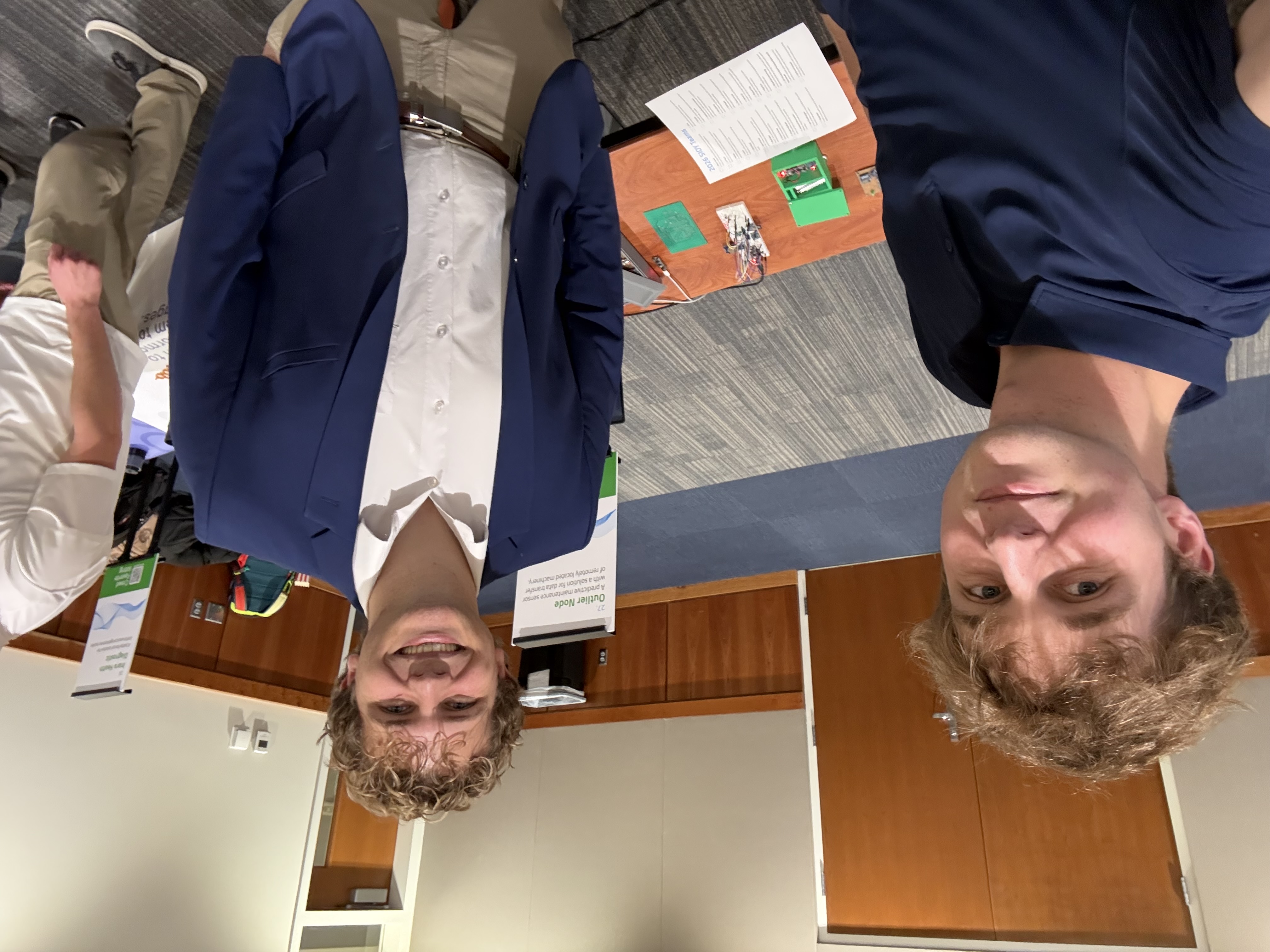 Team selfie during project development